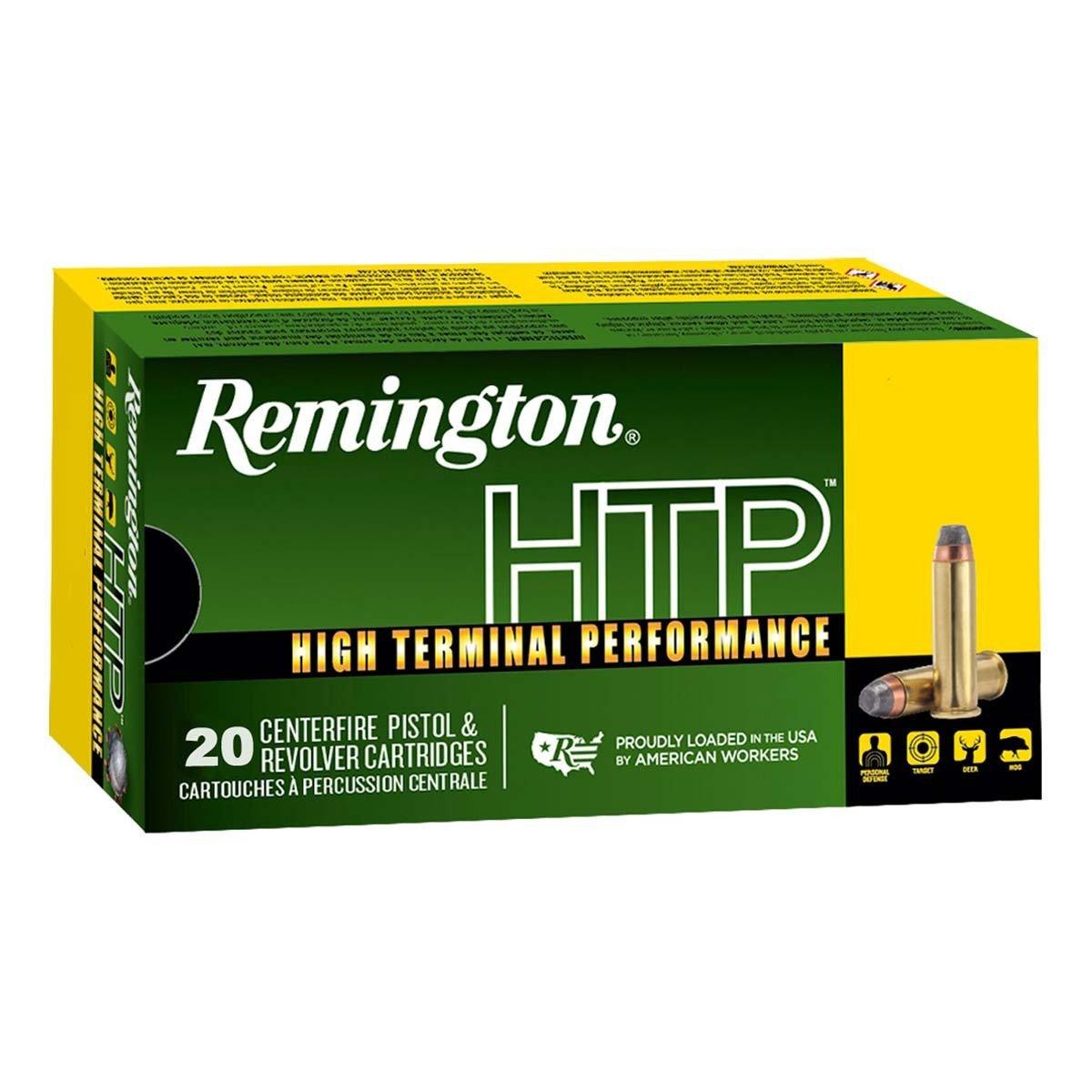 Remington HTP SJHP 357 Magnum Handgun Ammunition 20 Round Box