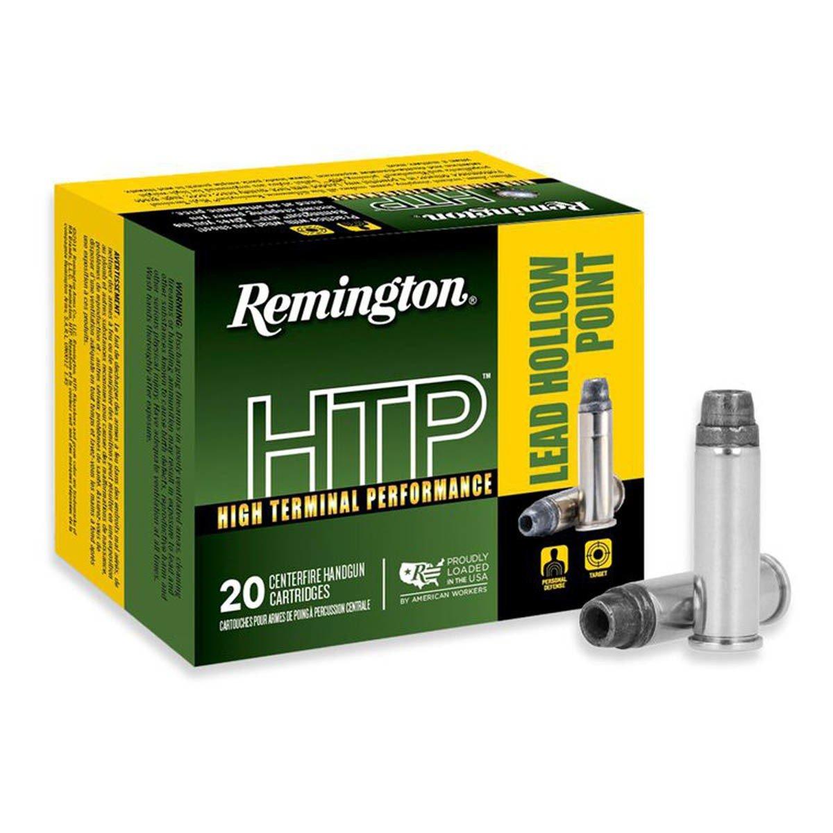 Remington HTP JHP 38 Special Handgun Ammunition 20 Round Box