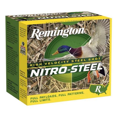 Remington Nitro Steel Waterfowl 20 Gauge Shotshells 25 Round Box - Primary Image