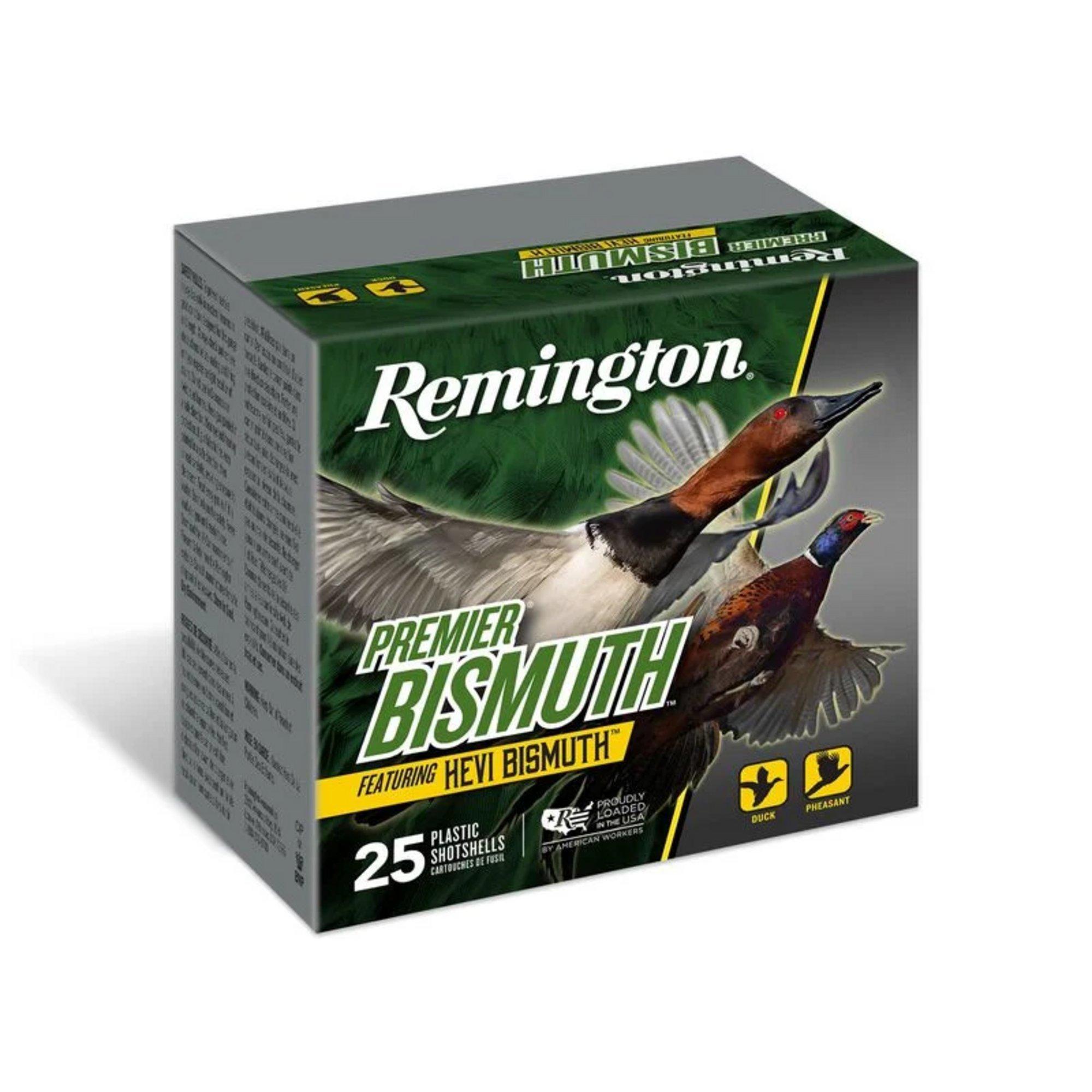 Remington Premier Bismuth 12 Gauge Shotshells 25 Round Box