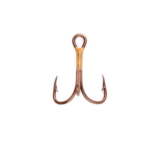 Eagle Claw Bronze Treble Hook 5 Pack - Primary Image