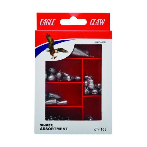 Eagle Claw Multi-Style Sinker Assortment - Primary Image