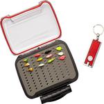 Eagle Claw Glow Ice Jig Kit with Jig Box and Glow Light - Thumbnail 2 of 2