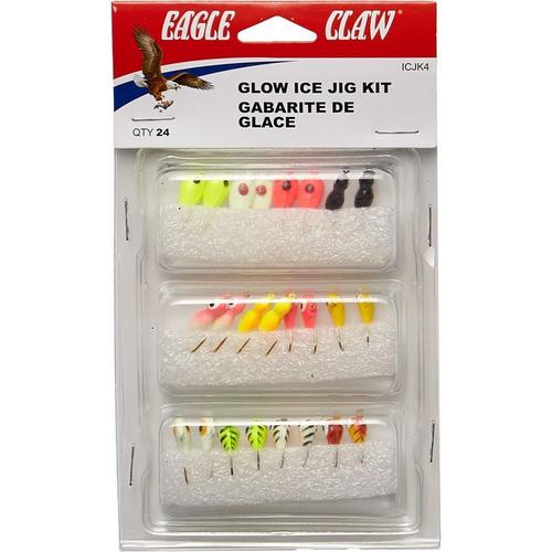 Eagle Claw Glow Ice Jig Kit - Primary Image