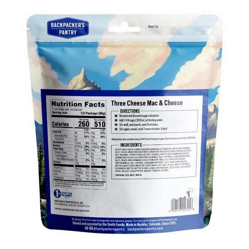 Backpacker's Pantry Three Cheese Mac & Cheese - Primary Image