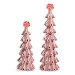 RAZ Imports Red and White Ribbon Candy Trees - Thumbnail 1 of 2