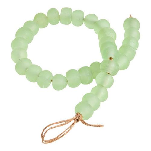 RAZ Imports 25" Green Bead Strand - Primary Image