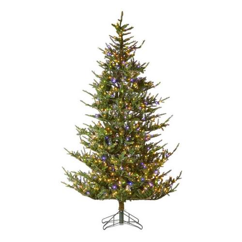 RAZ Imports 9' Silverton Spruce Tree with Brilliant Color Change LED Lights - Primary Image