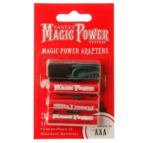 RAZ Imports Santa's Magic Power 3 AAA Batteries Adapter - Primary Image