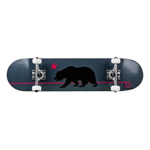 Roller Derby Deluxe Series Gray Cali Bear Skateboard - Primary Image