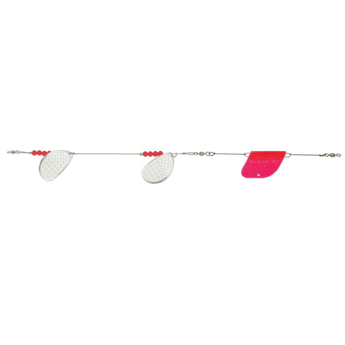 Nickel/Silver Prism Lite - Luhr-Jensen Beer Can Lake Troll