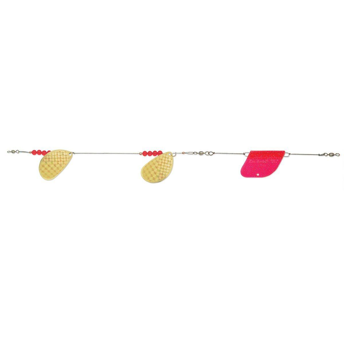 11639::Brass/Gold Prism Lite - Luhr-Jensen Beer Can Lake Troll