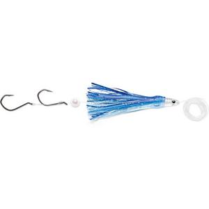 Everglo Blue Pirate - Luhr-Jensen Flash Fly Rig