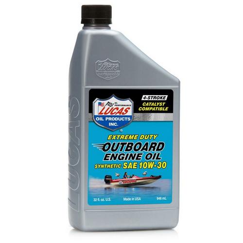 Lucas Oil Outboard Engine Oil Synthetic SAE 10W-30 - Primary Image