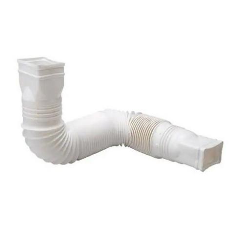 Amerimax Flex-A-Spout White Vinyl Downspout Extension - Primary Image
