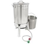 Bayou Classic 44-qt Stainless Steam and Boil Cooker Kit - Thumbnail 1 of 2