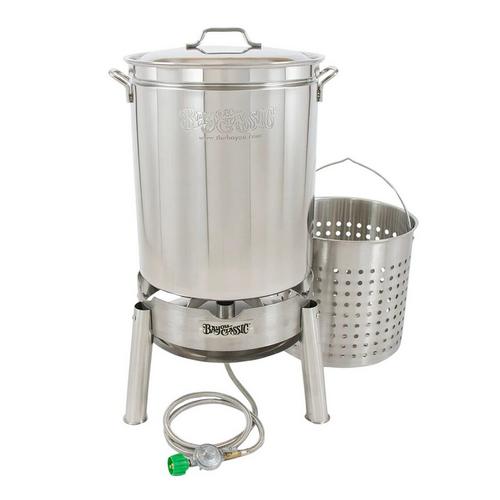 Bayou Classic 62-qt Stainless Steam and Boil Cooker Kit - Primary Image