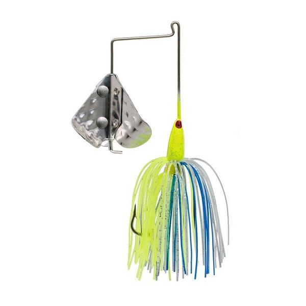STRIKE KING Tri-Wing Buzz King Fishing Buzzbait 3/16oz Chartreuse Blue