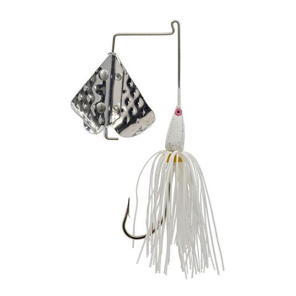 STRIKE KING Tri-Wing Buzz King Fishing Buzzbait 5/16oz White/White