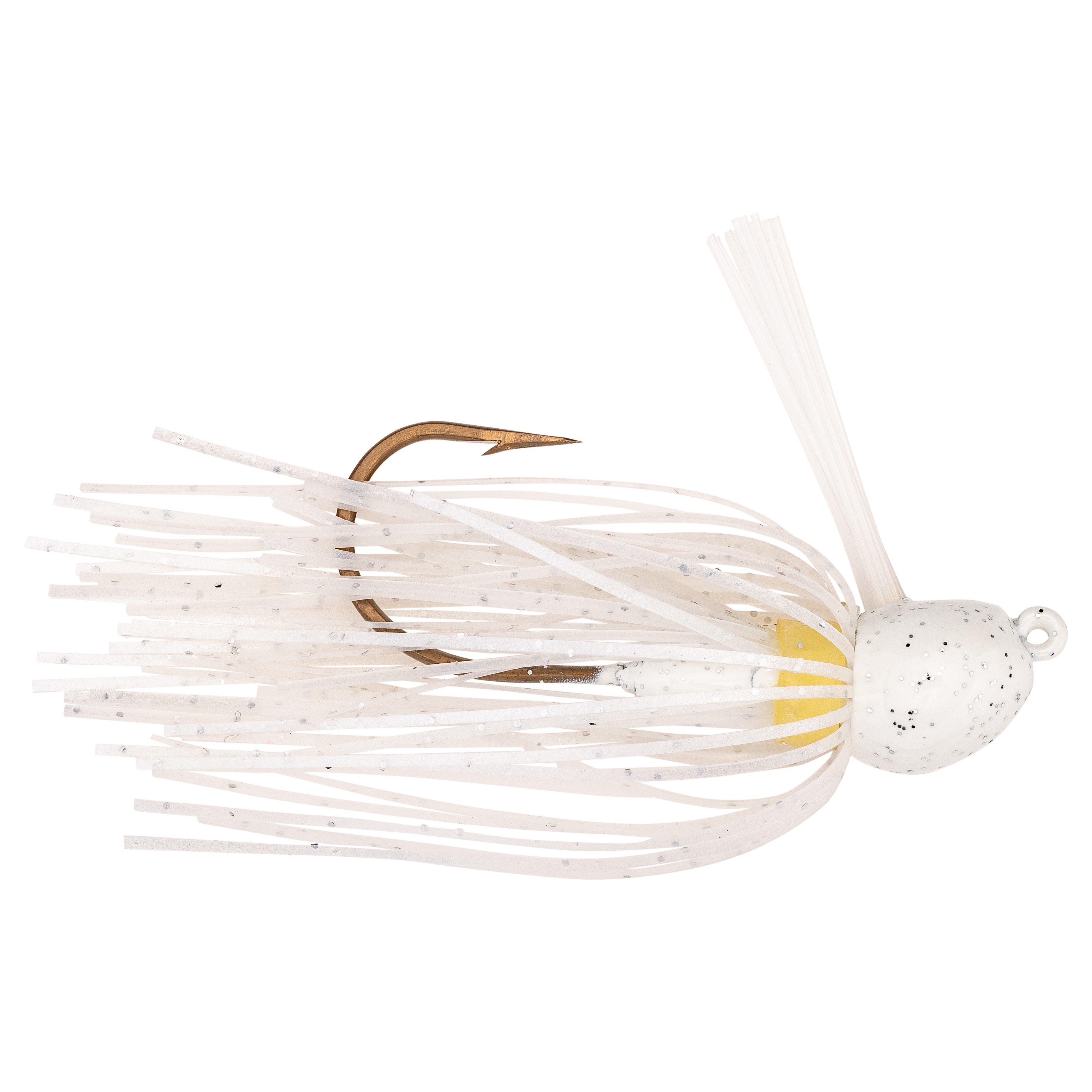 White - Strike King Bitsy Bug Mini Jig