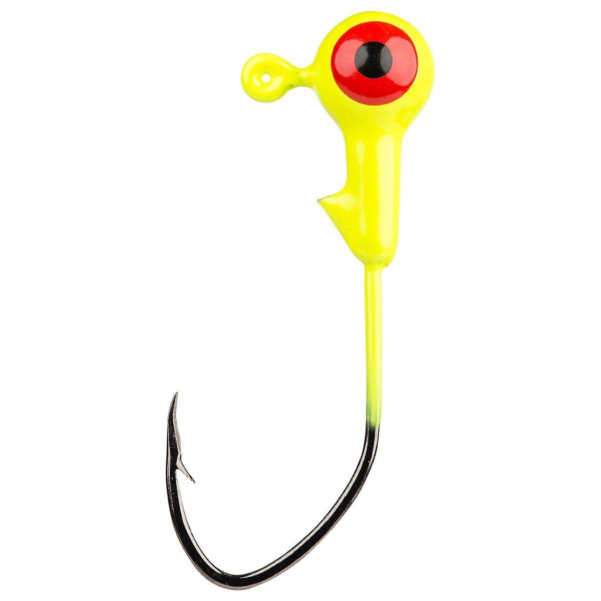15598::Chartreuse - Strike King Mr Crappie Slab Slasher Jig Head