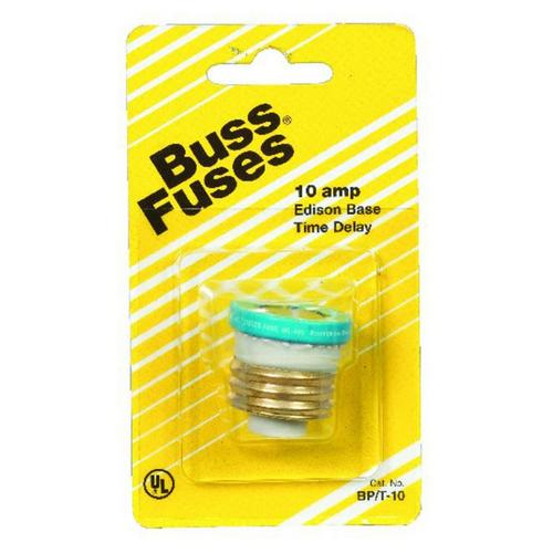 Eaton Bussmann 10 amps Time Delay Plug Fuse - Primary Image