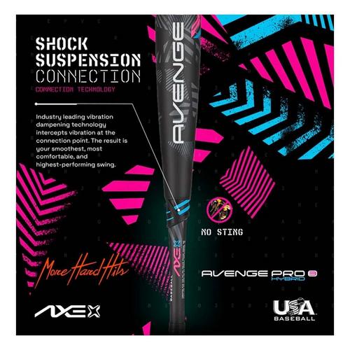 Axe Bat Axe Avenge Pro 3 Hybrid USA Baseball Bat - Primary Image