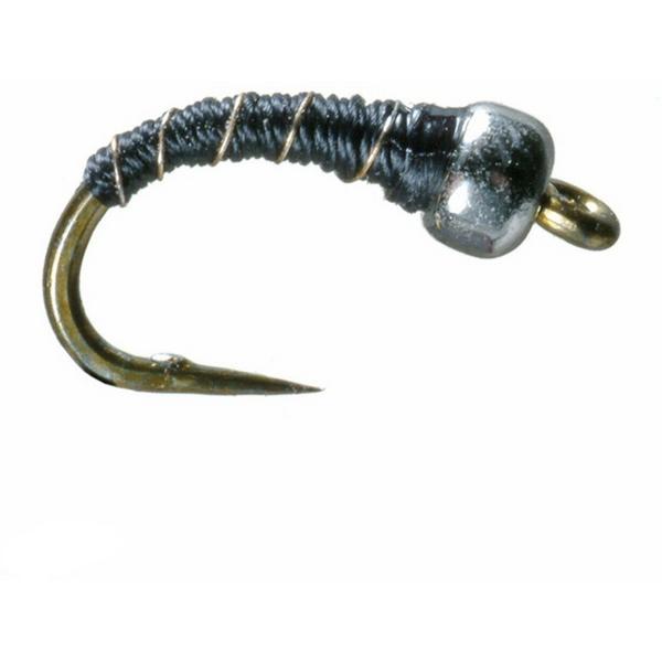 UMPQUA FEATHER MERCHANTS Umpqua  Tungsten Zebra Midge SB