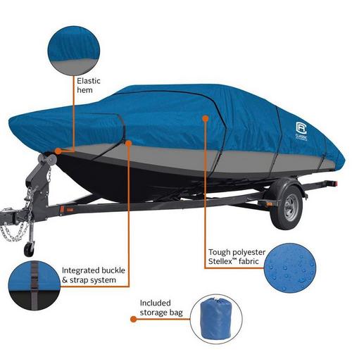 Classic Accessories All Seasons Boat Cover Model D - Primary Image