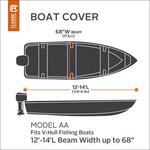 Classic Accessories StormPro Heavy Duty Boat Cover - Thumbnail 3 of 8