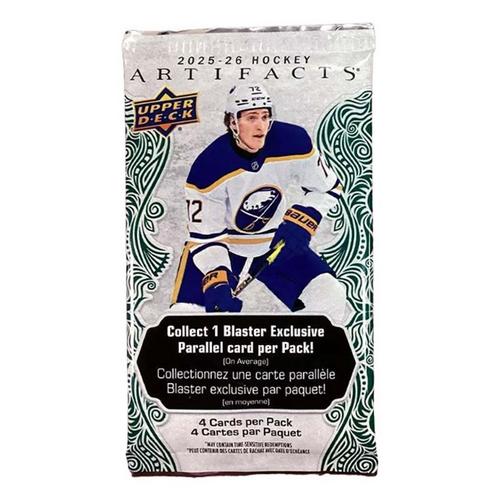 2025-26 Upper Deck Artifacts Hockey Blaster Box - Primary Image
