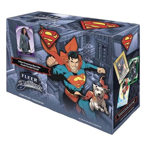 2025 Upper Deck Fleer Brilliants Superman Mega Box - Primary Image