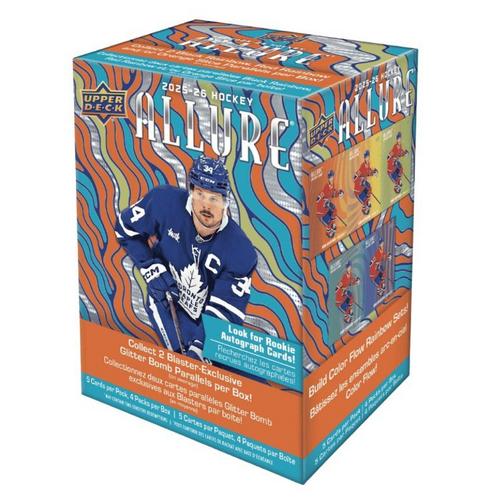 2025-26 Upper Deck Allure NHL Trading Card Blaster Box - Primary Image