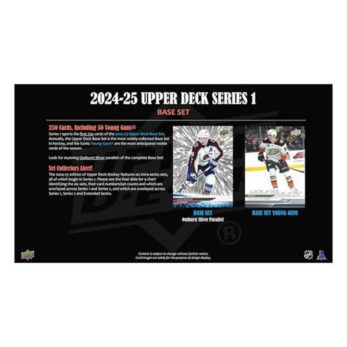 2024-25 Upper Deck Series 1 NHL Hockey Tin - Primary Image