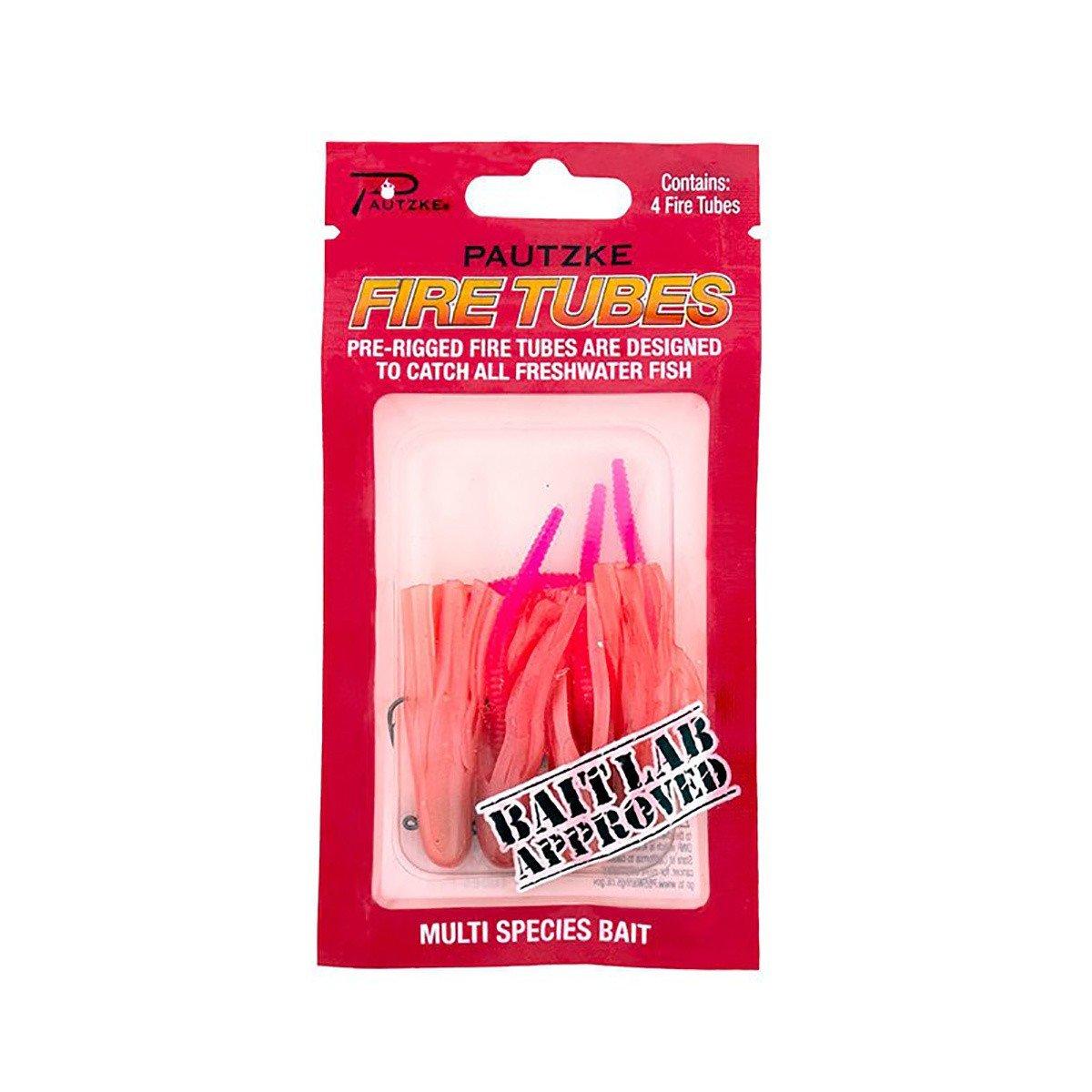Pink - Pautzke Fire Tubes 4 Pack