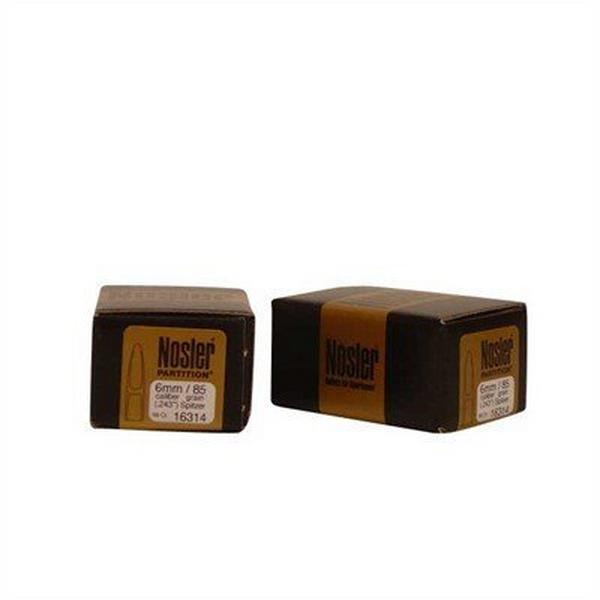 NOSLER 6mm 85gr Sp Partition