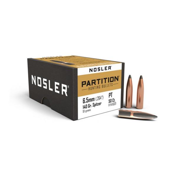 NOSLER Partition Hunting 26 Caliber Rifle Bullets