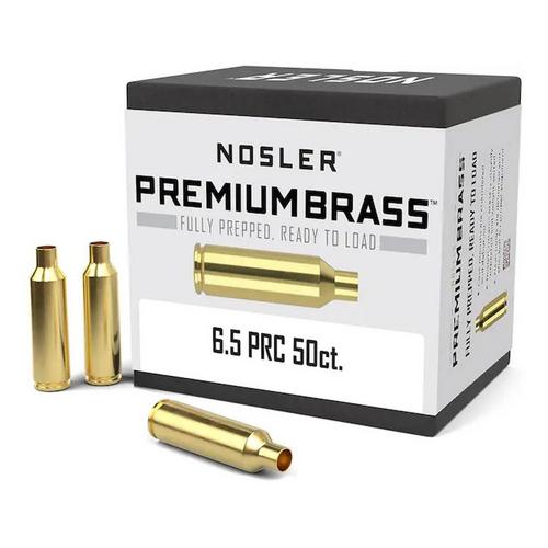 Nosler Custom Premium Unprimed Brass Rifle Cartridge Cases - Primary Image