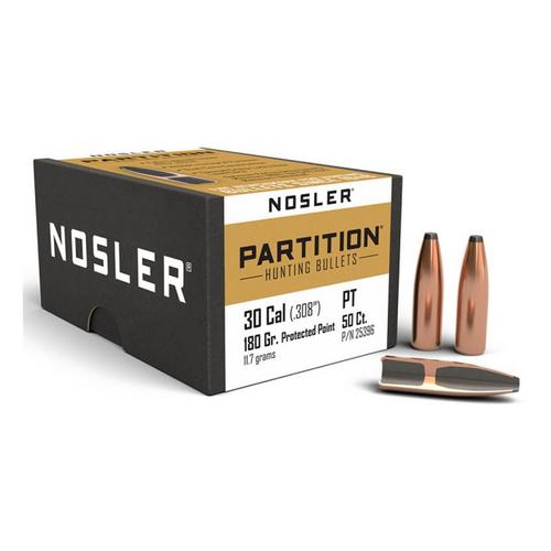 Nosler Partition Protected Point 30 Caliber Hunting Bullets