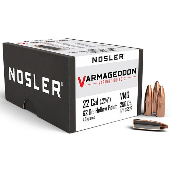 NOSLER VarMageddon 22 Caliber Rifle Bullets