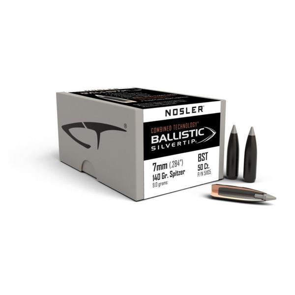 NOSLER Ballistic Silvertip 28 Caliber Rifle Bullets