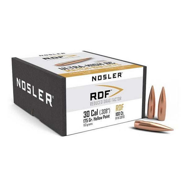 NOSLER HPBT RDF Match 30 Caliber Rifle Bullets
