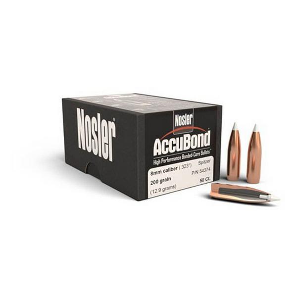 NOSLER AccuBond 338 Caliber Bullets
