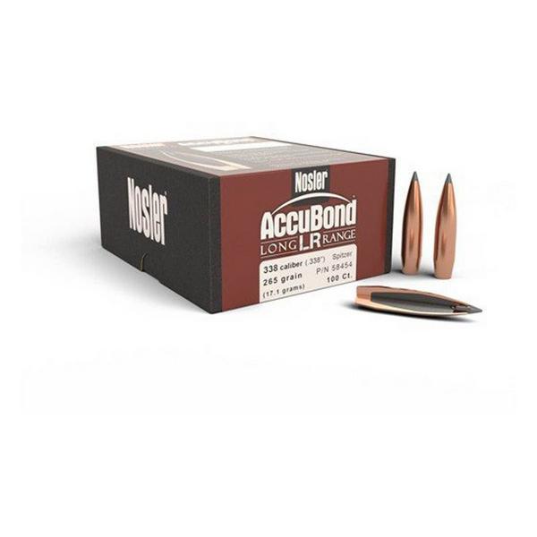 NOSLER AccuBond Long Range 33 Caliber Rifle Bullets