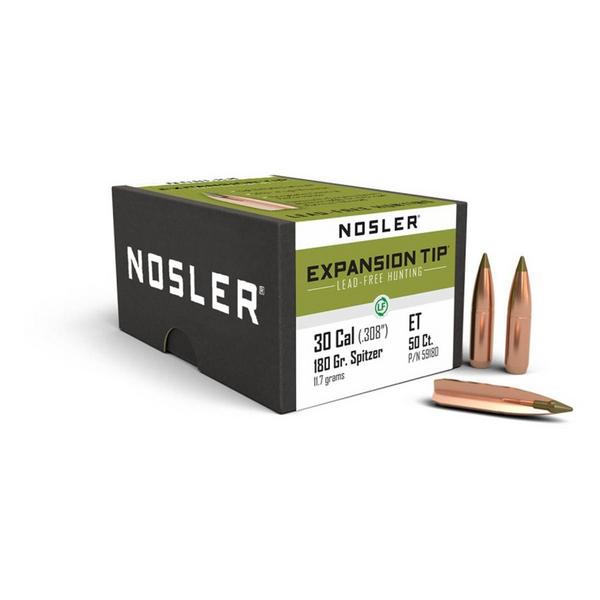 NOSLER Expansion Tip Lead Free Bullets 30 Caliber Rifle Bullets