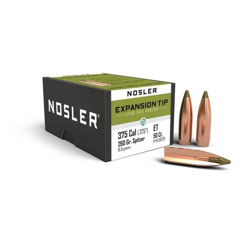 Nosler Expansion Tip Lead Free Bullets 22 Caliber Rifle Bullets - Primary Image