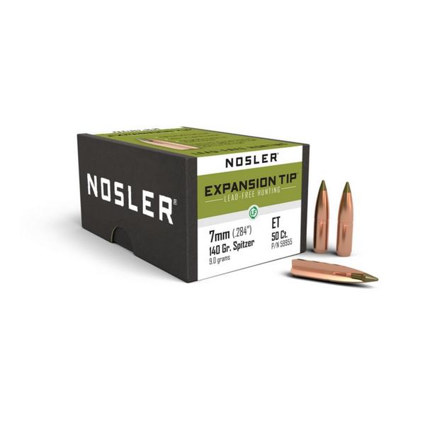 NOSLER Expansion Tip Lead Free Bullets 28 Caliber Rifle Bullets