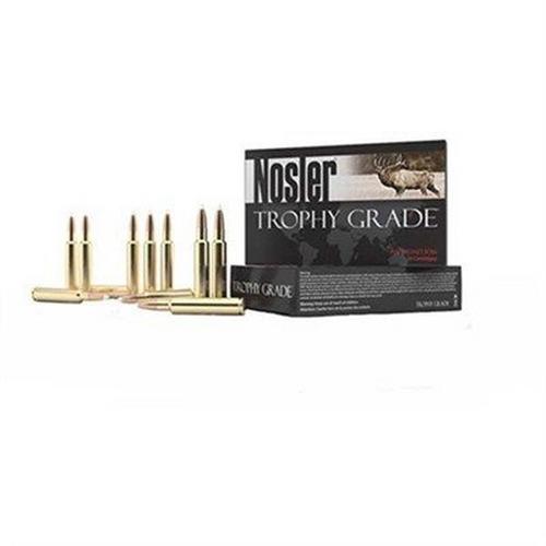 Nosler Trophy Grade Ammo 300 Win Mag 180gr E-Tip 300 Winchester Magnum Rifle Ammunition 20 Round Box - Primary Image