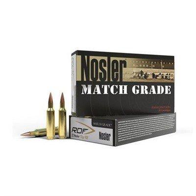 Nosler 70gr RDF 22 Nosler Rifle Ammunition 20 Round Box