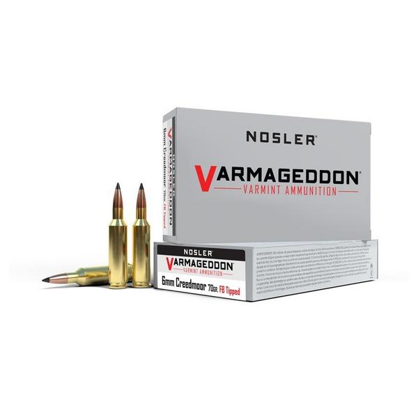 NOSLER FB Tipped Varmageddon Rifle Ammunition